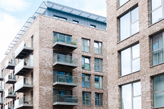 insured block of flats